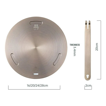Stainless Steel Heat Diffuser Plate