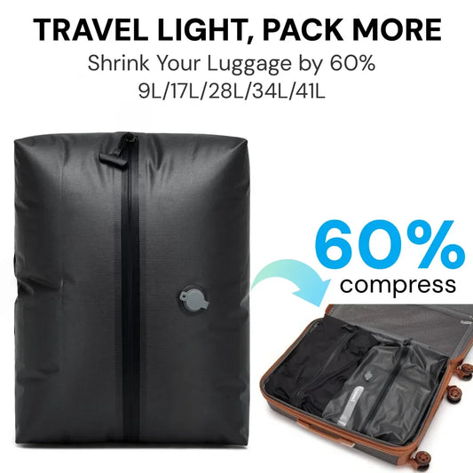 Travel Vacuum Storage Bags for Space Saving Packing