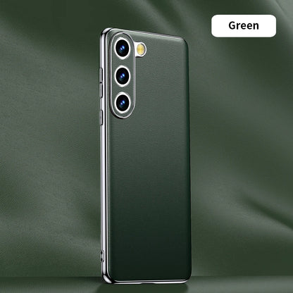 Genuine Leather Samsung Phone Case