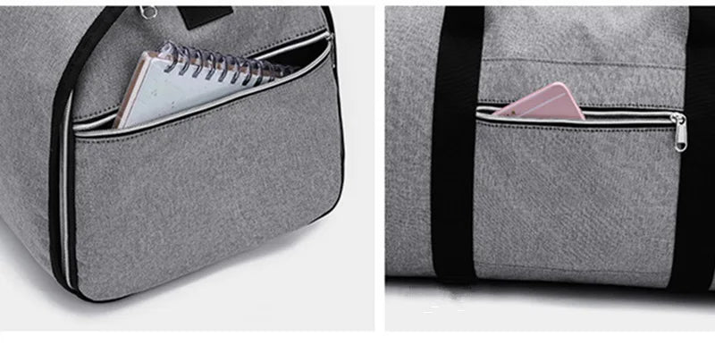 Portable Luxury Suit Storage Bag 2 in 1