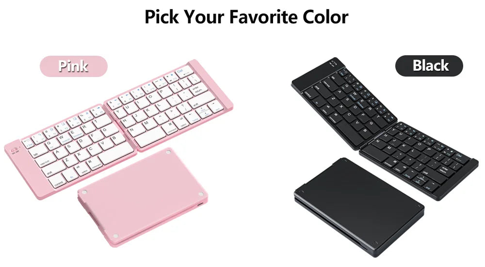 Mini Foldable Bluetooth Keyboard