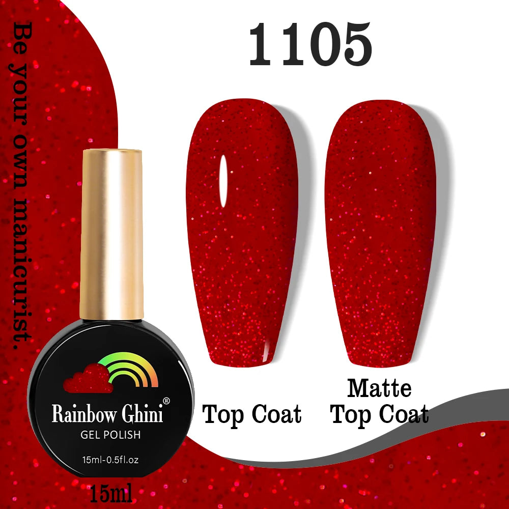Rainbow Ghini 15ML HEMA & TPO Free Gel Nail Polish