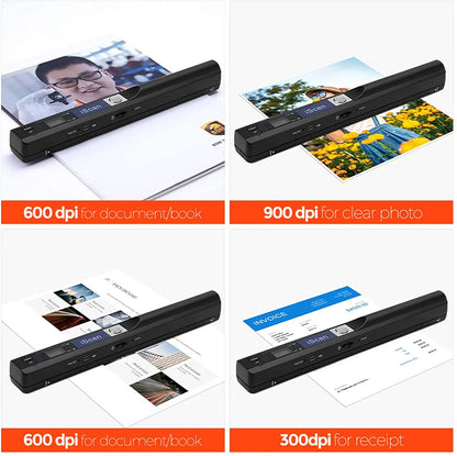 Portable Handheld Document Scanner