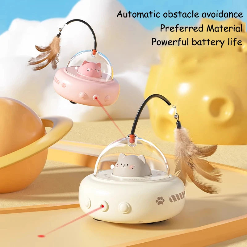 Smart Interactive UFO Cat Toy