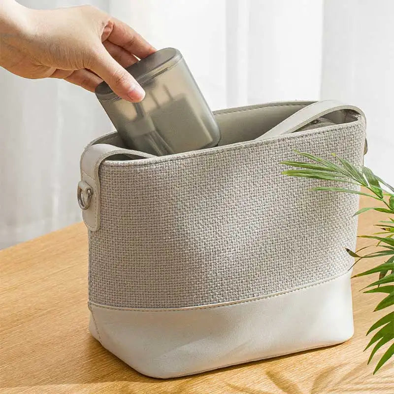 Portable Cable & Earphone Storage Organizer Box