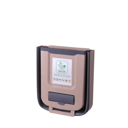 Wall Mounted Folding Kitchen Bin