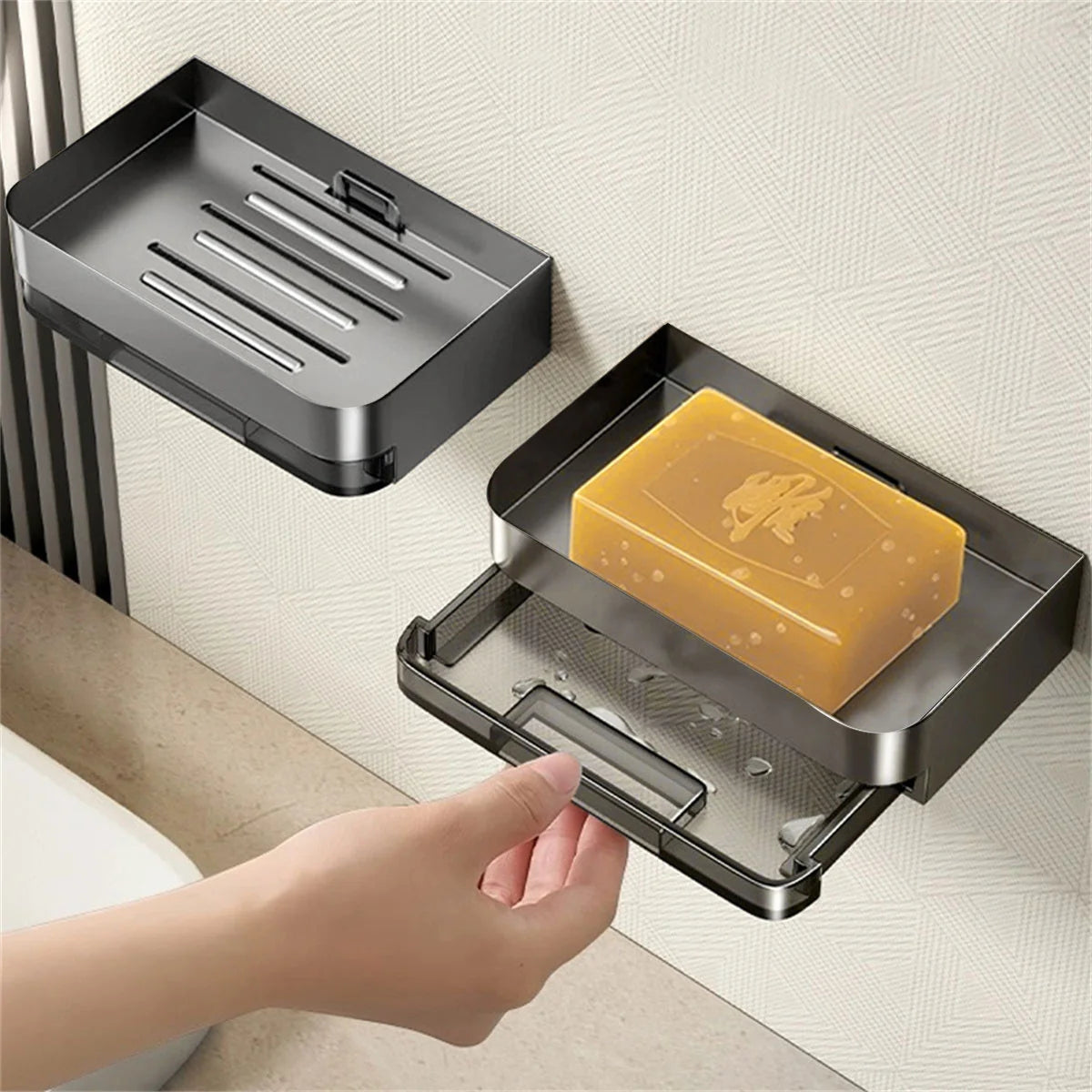 Wall-Mounted Bathroom Soap Dish