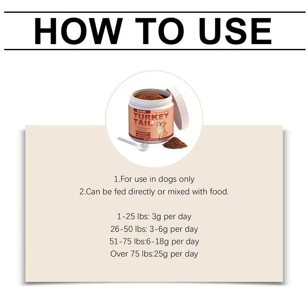 Dog Immune Support Supplement Powder