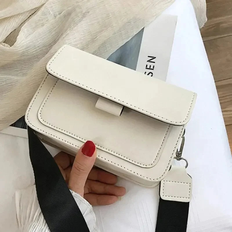 Women’s PU Leather Crossbody Flap Bag