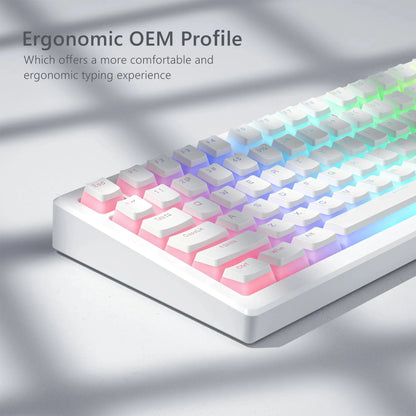 129-Key Pudding PBT Keycap Set