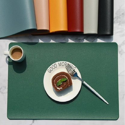 PU Leather Waterproof Dining Placemat