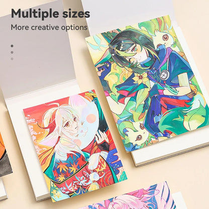Portable 40-Sheet Mini Sketchbook – 250GSM Thick Paper