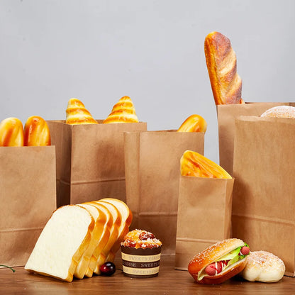 Kraft Paper Food & Gift Bags