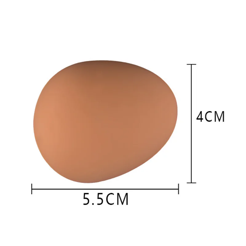 Realistic Rubber Bouncing Fake Eggs Toy Set