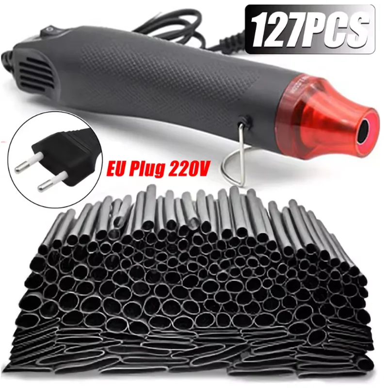 Black Heat Shrink Tubing Kit