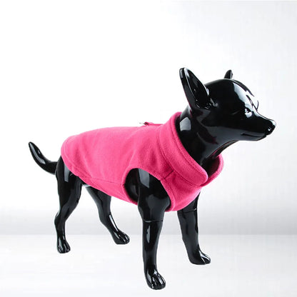 Fleece Dog Vest Jacket