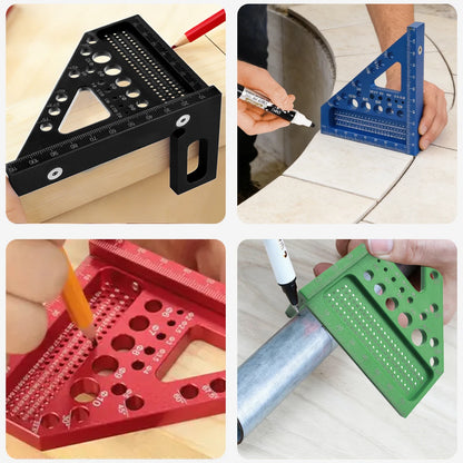 ABS Multifunctional Woodworking Angle Ruler