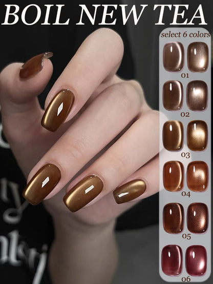 ZH Golden Cat Magnetic Gel Polish
