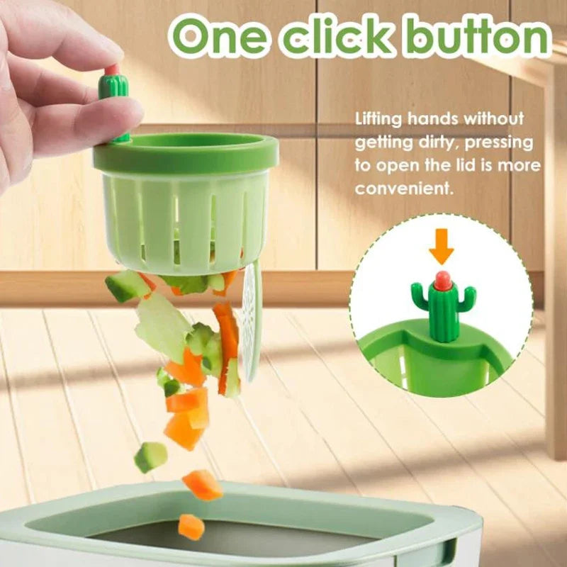 Cactus Kitchen Sink Filter Basket