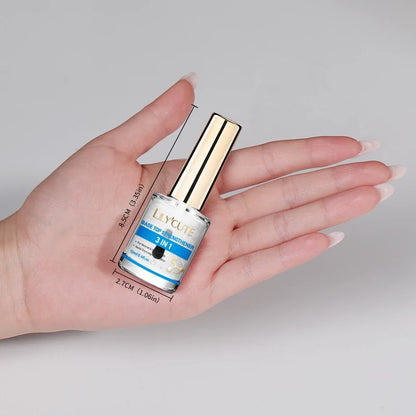 Milky White Pink Nail Strengthener – Base & Top Coat Varnish 12ml