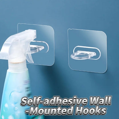 1-10 Multifunctional Wall Mounted Round Hooks