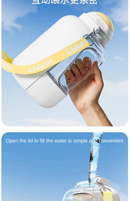 2-in-1 Portable Dog Water Bottle & Food Container