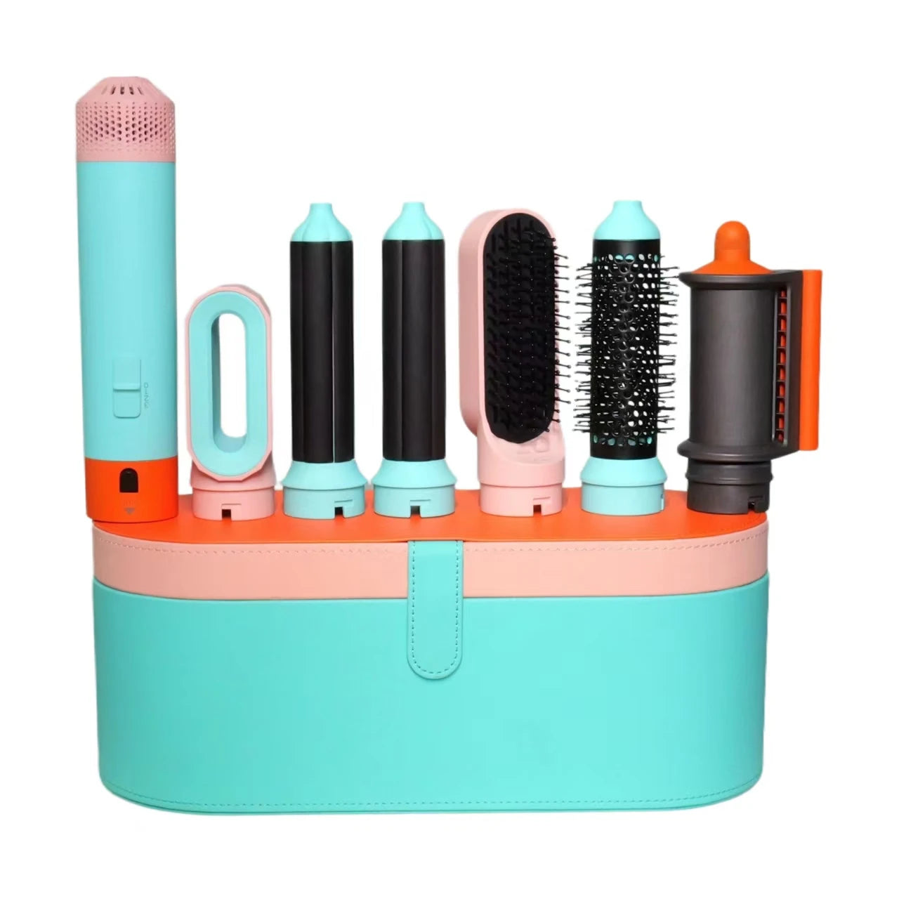 6 in 1 Multi Hair Styler with Hair Dryer & Curling Barrels