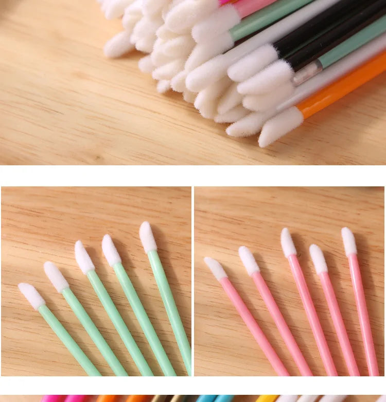 Disposable Lip & Makeup Brush Set