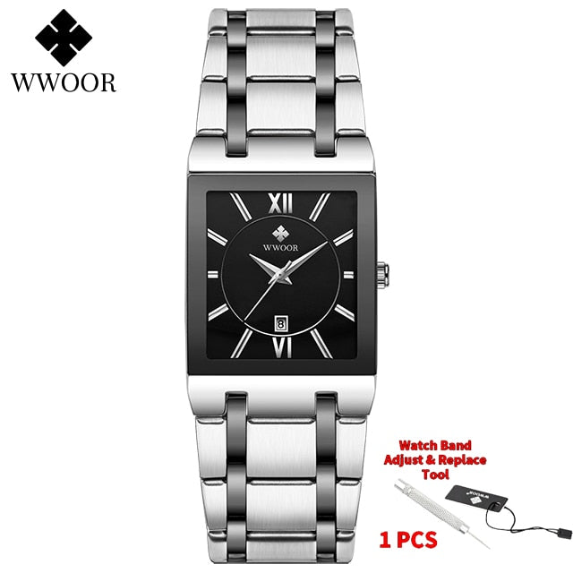 WWOOR Brand Luxury Gold Bracelet for Men