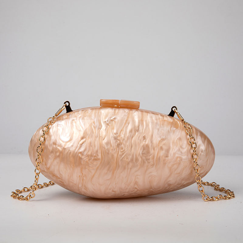 Pearl Acrylic Evening Bag