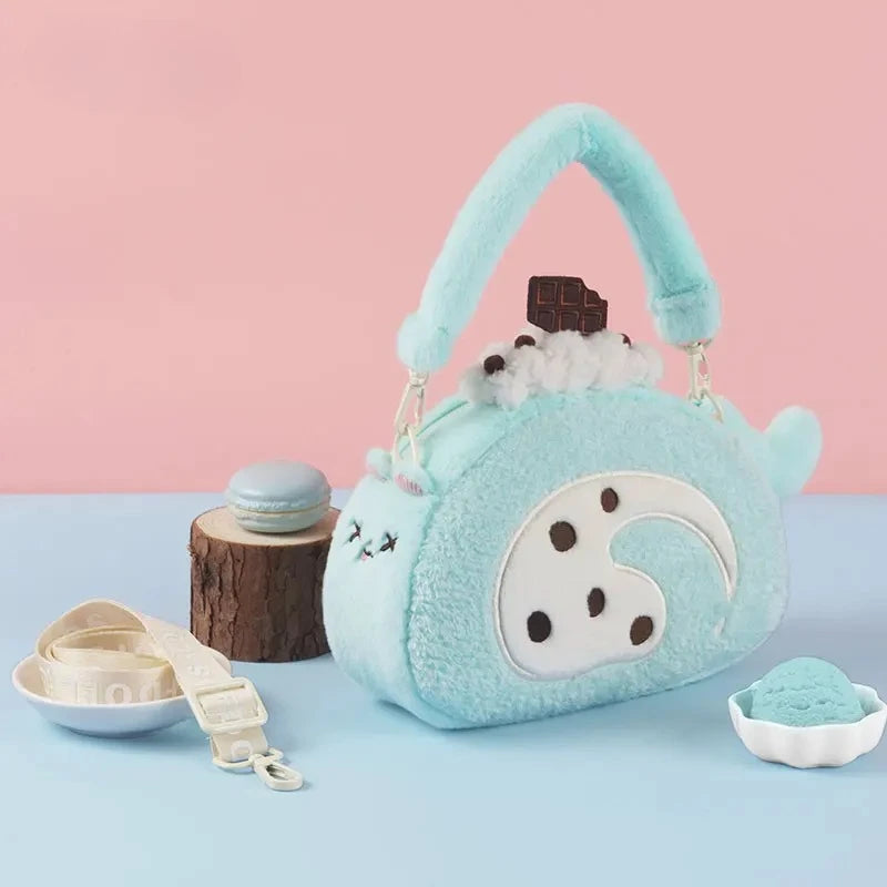 Cute Plush Crossbody Shoulder Bag for Women