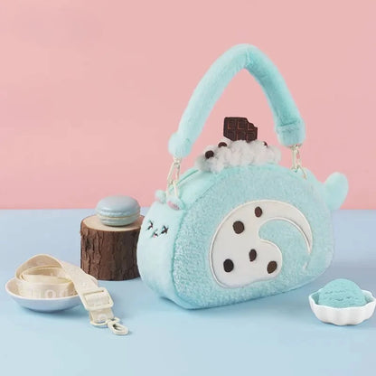 Cute Plush Crossbody Shoulder Bag for Women