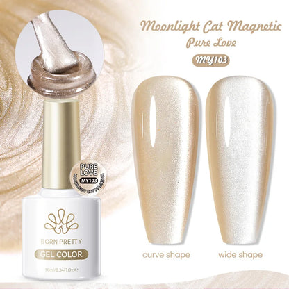 BORN PRETTY 10ml Cat Magnetic Gel Nail Polish