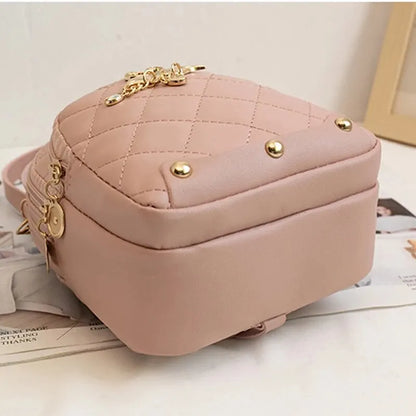 Women’s Compact Mini Backpack with Adjustable Shoulder Straps