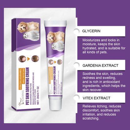 Natural Soothing Skin, Nose & Paw Balm for Dogs & Cats – 20g