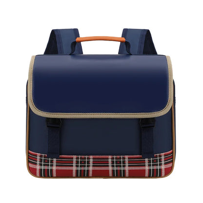 British Style Oxford Kids School Backpack
