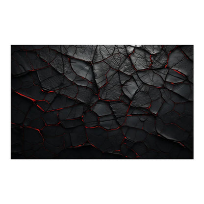 3D Black Stone Self-Adhesive Aquarium Background