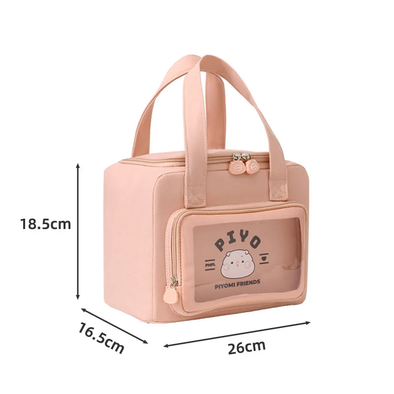 Insulated Tote Cooler Lunch Bag