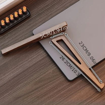 Foldable Wooden Laptop Stand