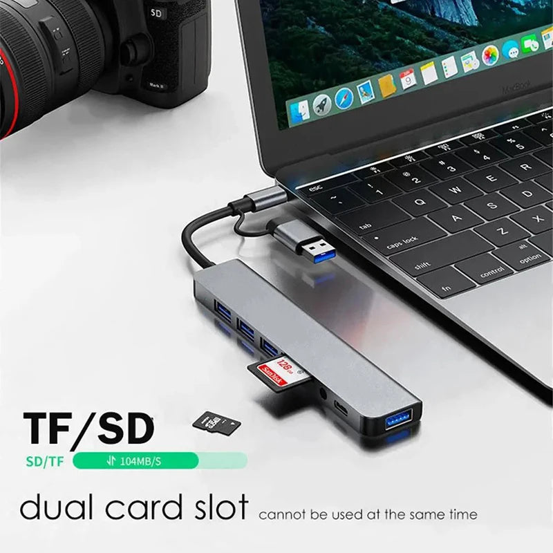 8-in-1 USB-C Multiport Hub