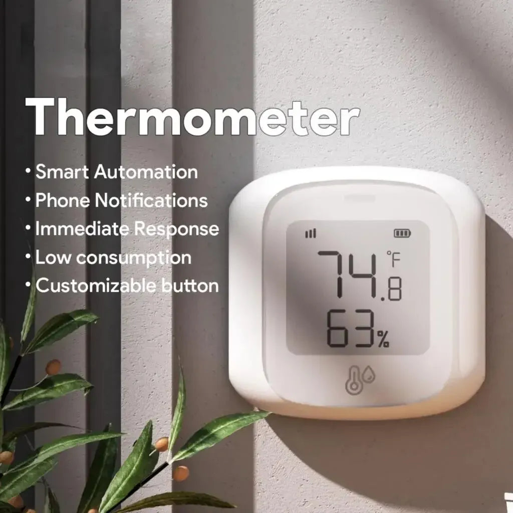 Smart WiFi & Zigbee Temperature Humidity Sensor