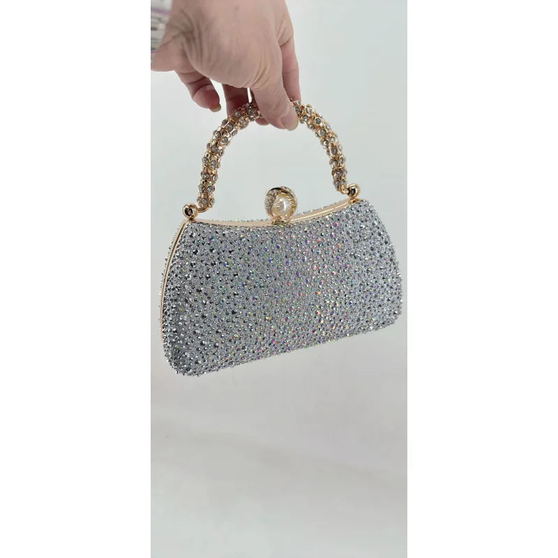 Crystal Embellished Evening Handbag