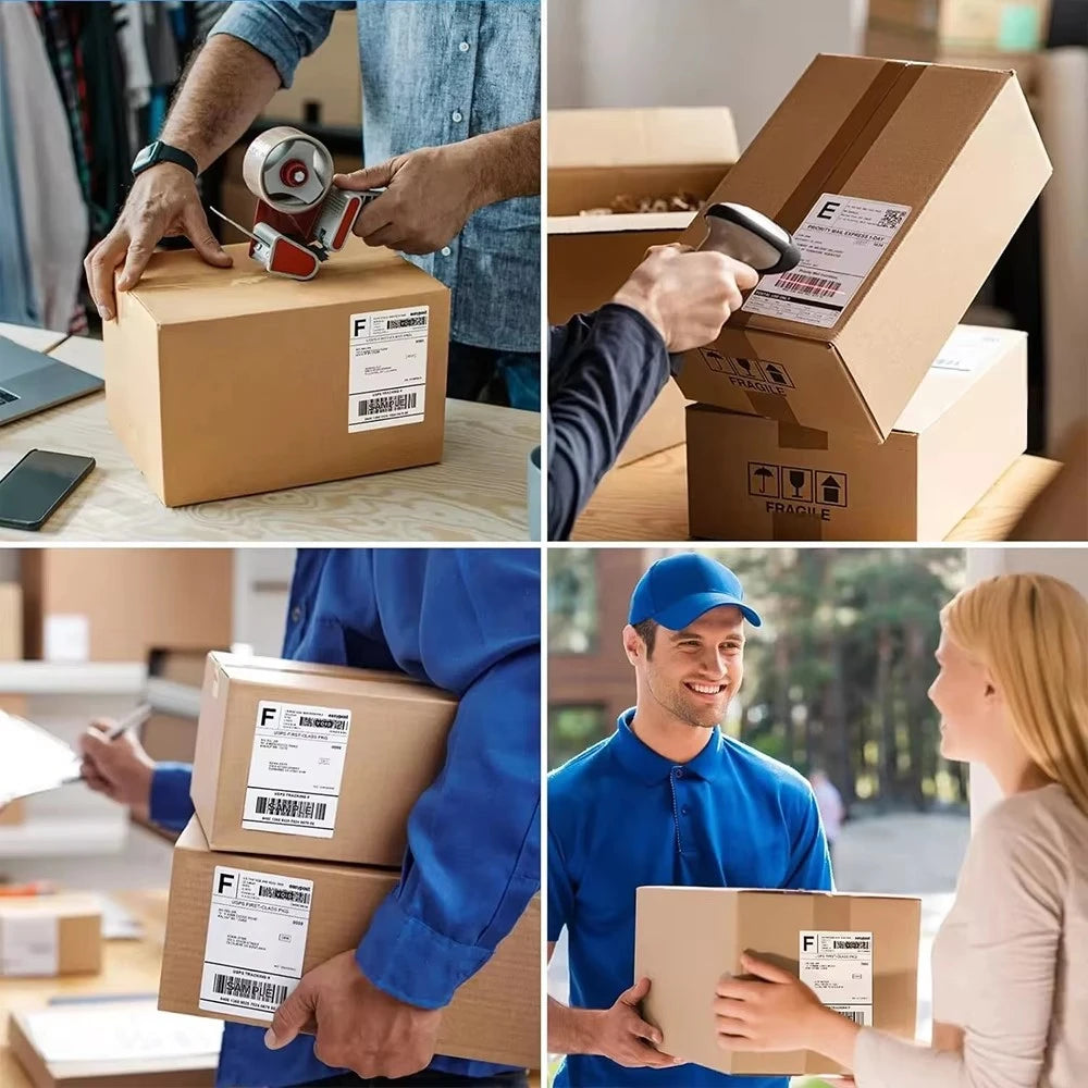 4 × 6 Inch Thermal Shipping Labels