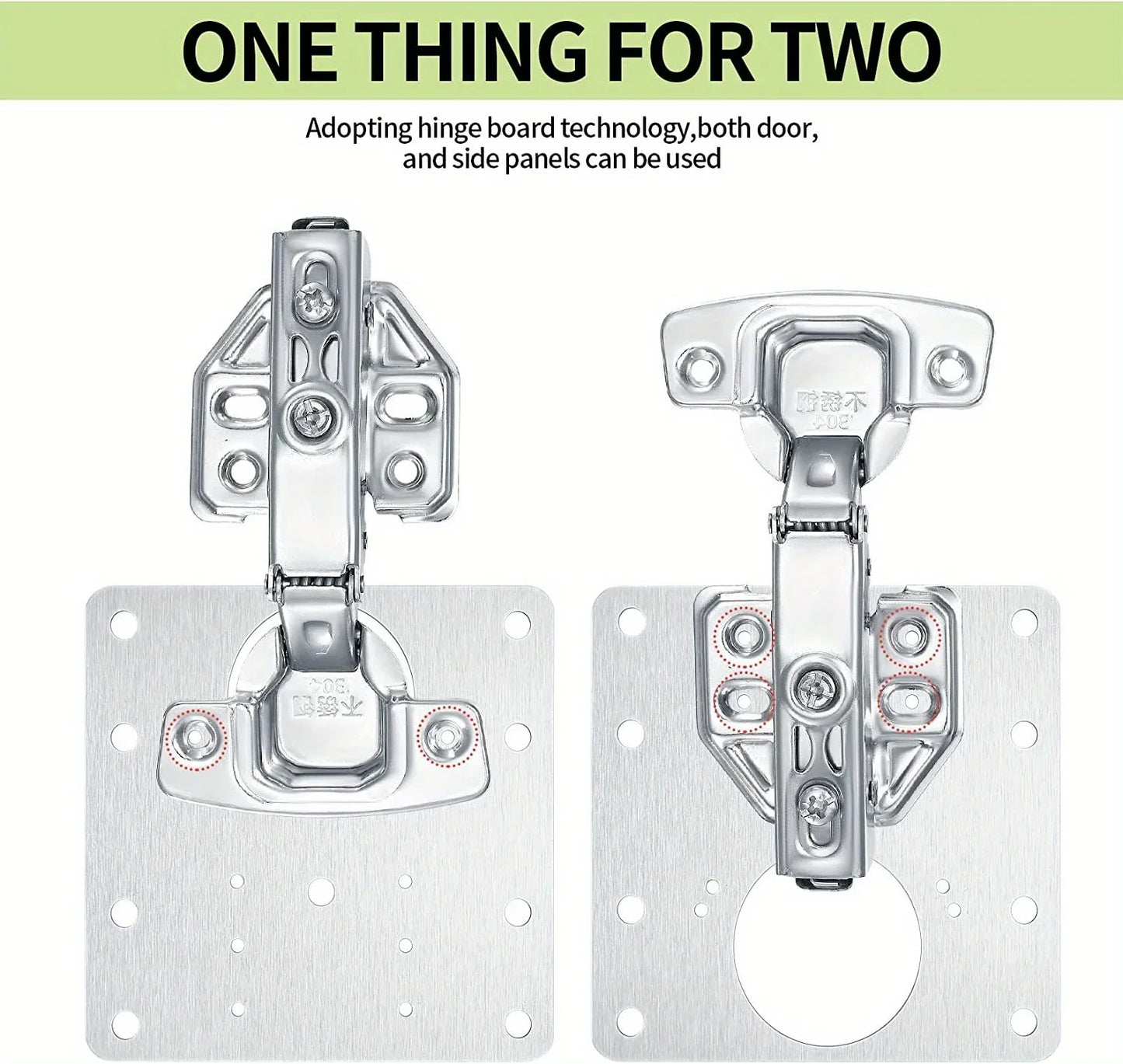 Hinge Repair Mounting Plate