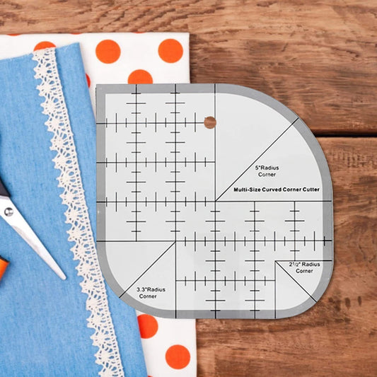 Curved Corner Quilting Ruler