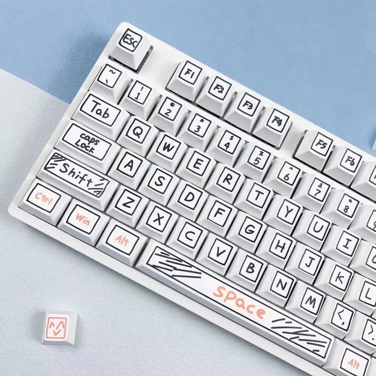 126-Key Graffiti PBT Keycap Set