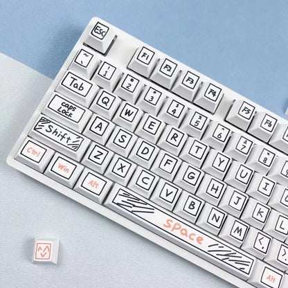 126-Key Graffiti PBT Keycap Set