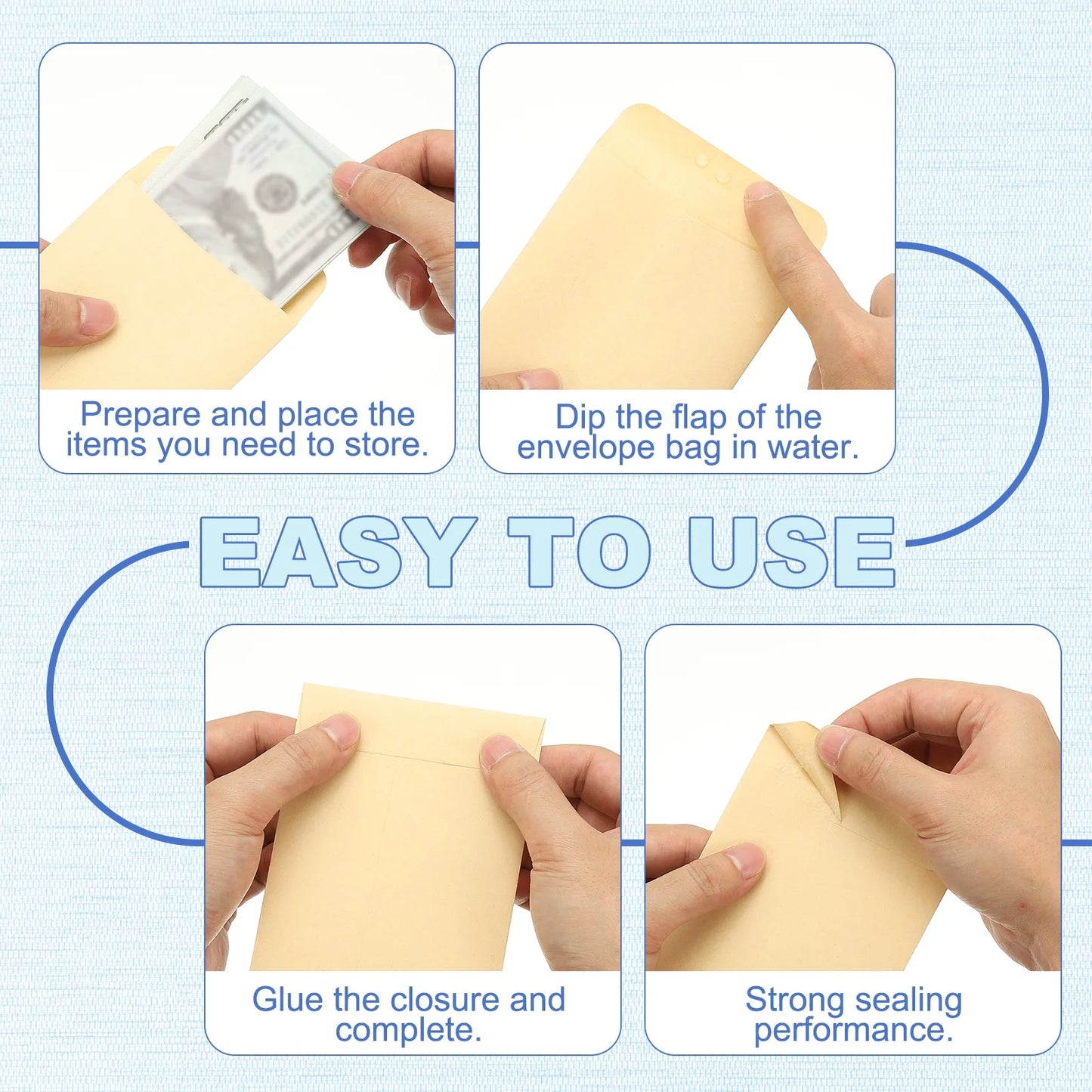 Cash & Money Envelope Set