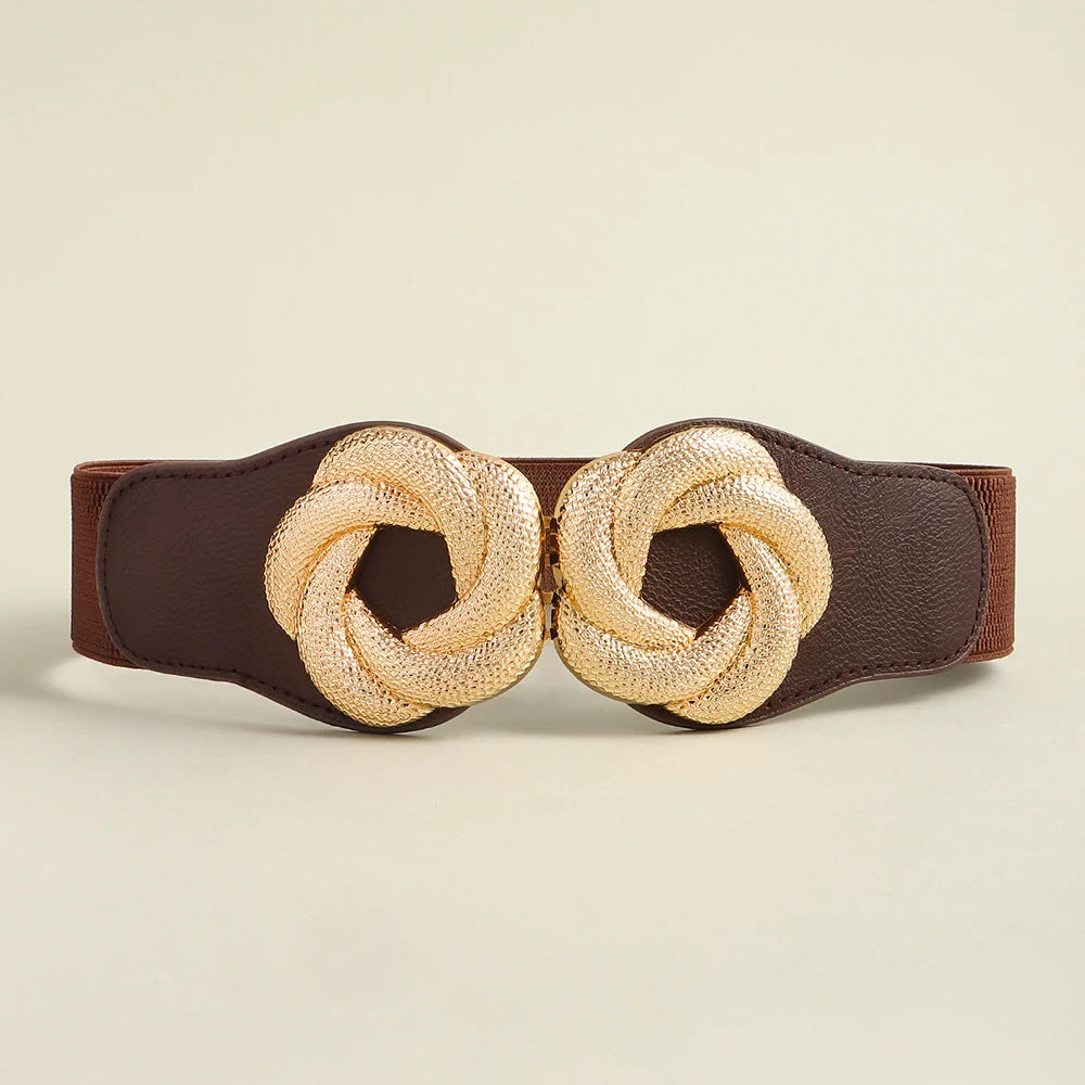 Women’s Wide Elastic Waist Belt