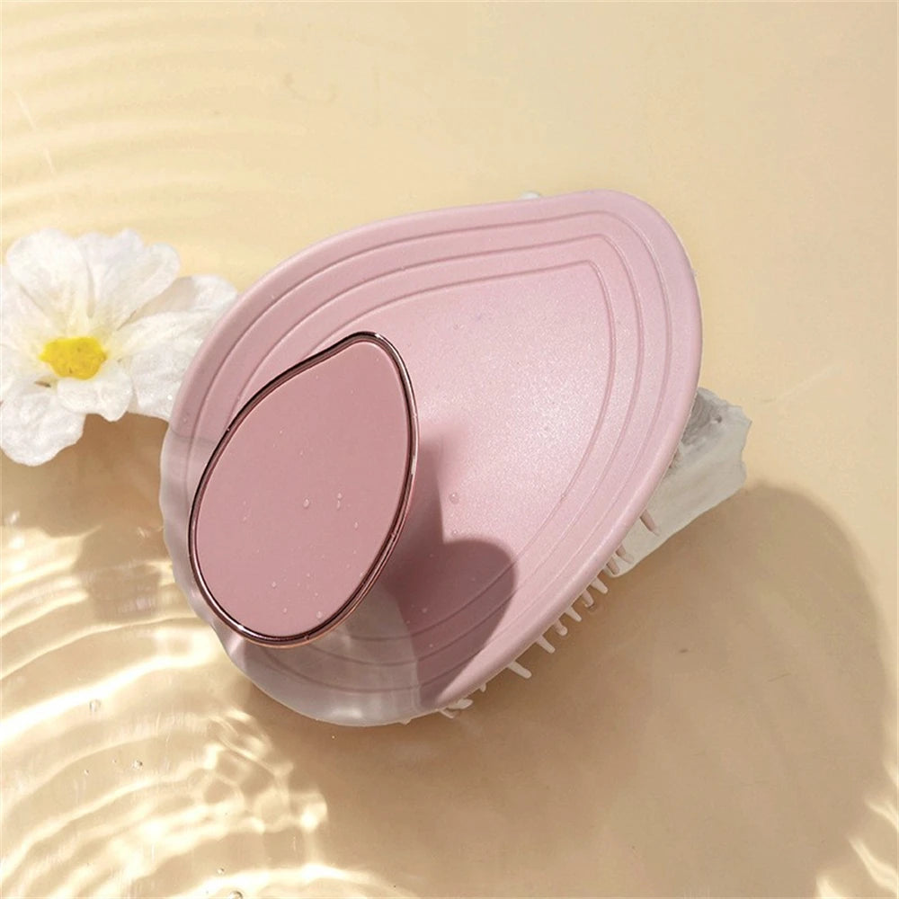 Leaf Shape Scalp Massage Shampoo Brush